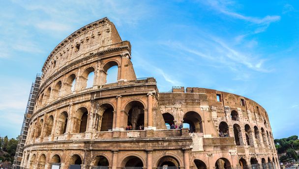 colosseum in Rome, Olaszország - Fotó, kép