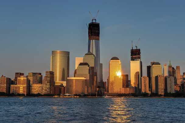 Nova Iorque Skyline de Jersey City
 - Foto, Imagem