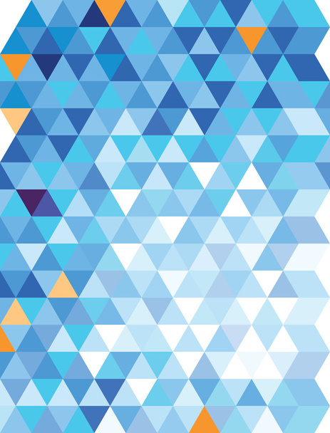 abstrakte blaue geometrische Form - Vektor, Bild