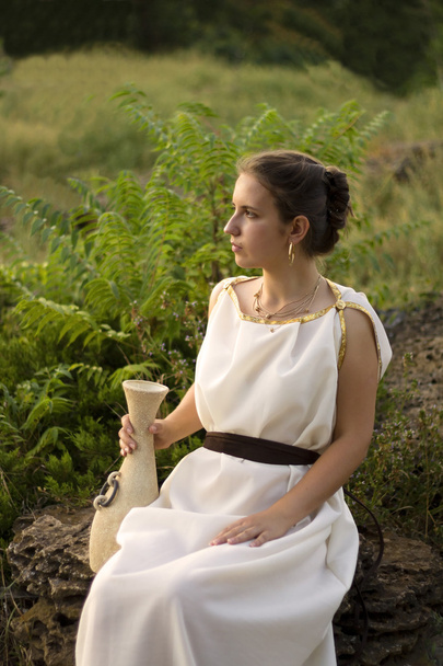 řecká dívka s váza - Fotografie, Obrázek