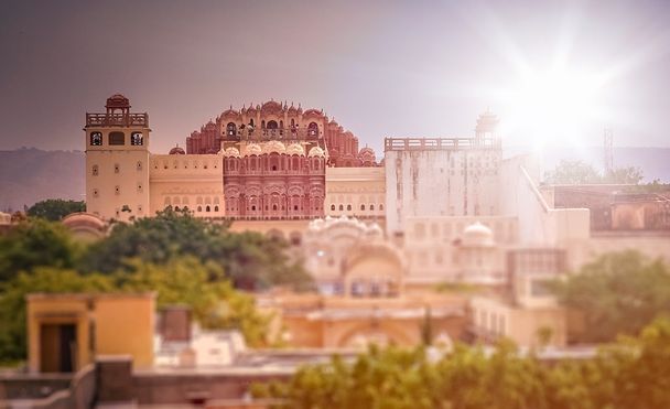 Hawa Mahal en Jaimar
 - Foto, imagen