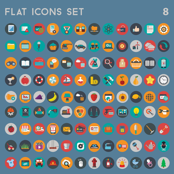 universal icons set - Vector, Image