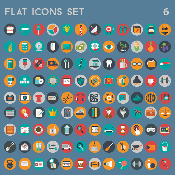Conjunto de iconos universal
 - Vector, Imagen