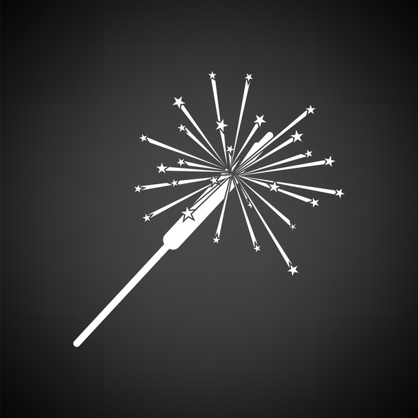 Party sparkler icon - Vector, Image