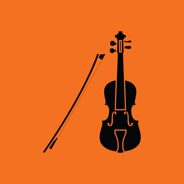 Εικονογράφηση εικονίδιο βιολί. - Διάνυσμα, εικόνα