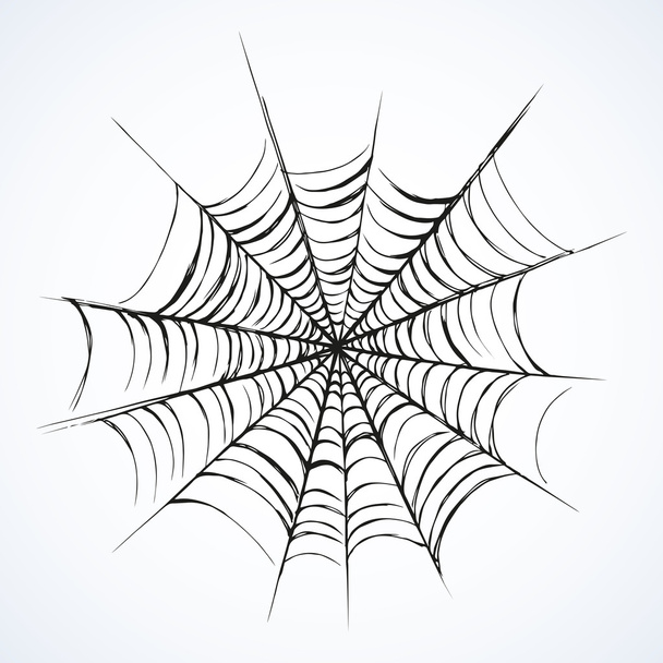 Web. Vector tekening - Vector, afbeelding