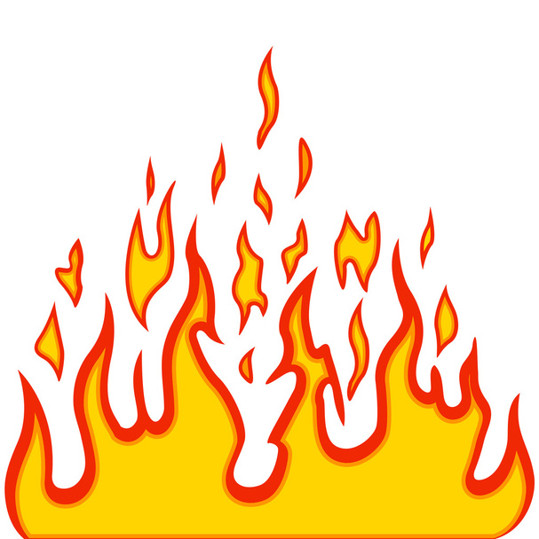 Brand Flamme Feuer Hintergrund - Foto, Bild