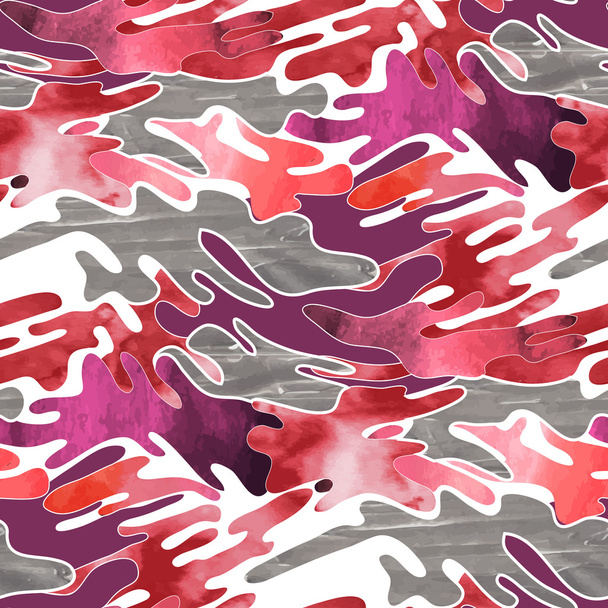 Patrón de camuflaje abstracto
 - Vector, Imagen
