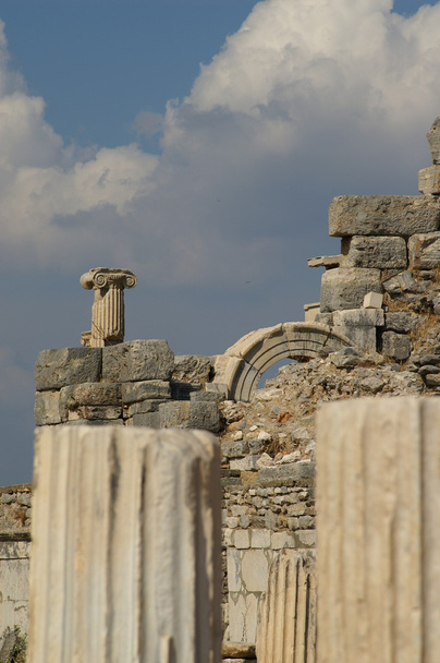 Ancient ruins in Ephesus - Photo, Image