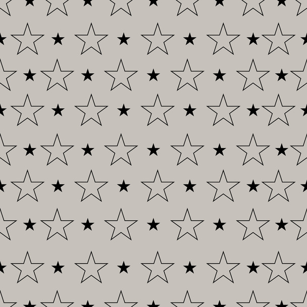 Abstract pattern with stars - Vektor, Bild