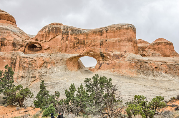 Arco del túnel en el Parque Nacional Arches
 - Foto, imagen