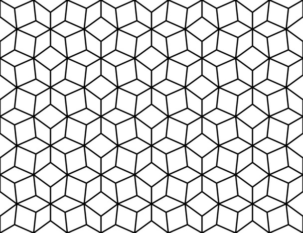 Abstraktní geometrická bederní módní polštář vzor - Vektor, obrázek