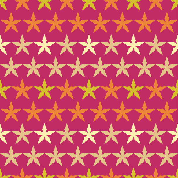 Seamless vector background with decorative stars. Print. Cloth design, wallpaper. - Vecteur, image
