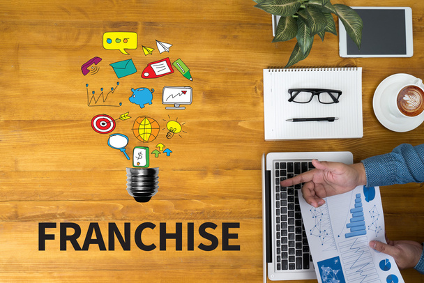 FRANCHISE    Marketing Branding Retail  - Photo, Image