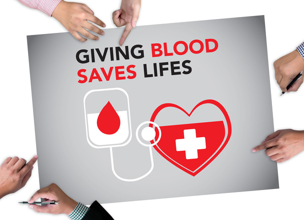 Véradásnál menti Lifes vér adományozása életre - Fotó, kép