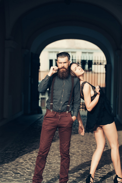 young stylish couple - Fotografie, Obrázek