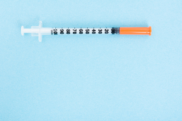 Plastic syringe for injection - Photo, Image