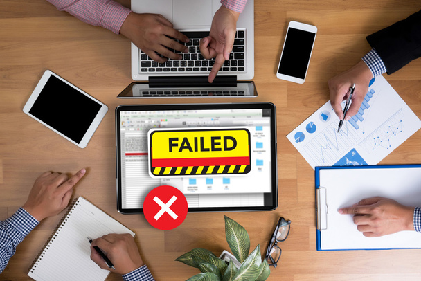 Not good Failed Fail Failing Fiasco Inability Unsuccessful it Failed
 - Фото, изображение