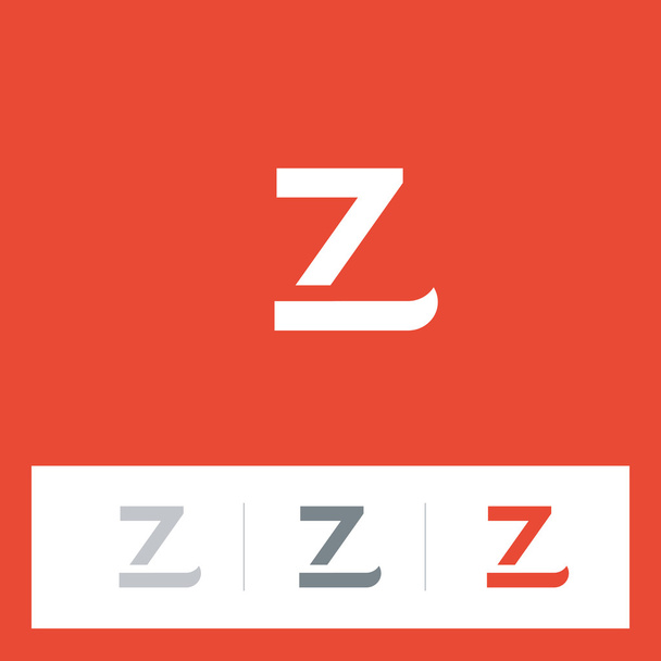 Conjunto de ícones do logotipo da letra Z
 - Vetor, Imagem
