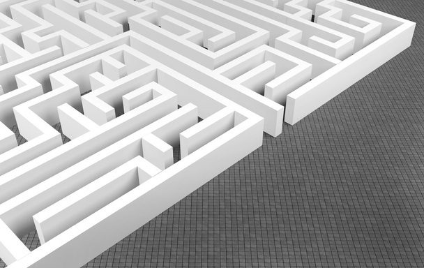 Plano de fundo do labirinto, conceito complexo de resolução de problemas
 - Foto, Imagem