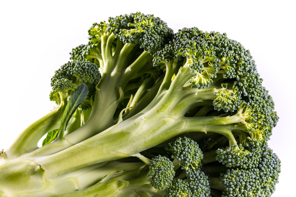 Jedną macierzystych brokułowo Tuleja Górna warzywa świeże gotowania składników surowy - Zdjęcie, obraz