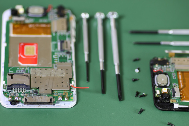 telefoon chip micro reparatie - Foto, afbeelding