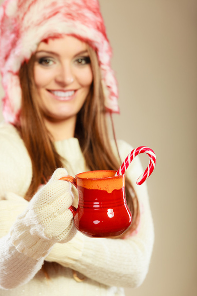 Woman with christmas sweets - Fotografie, Obrázek