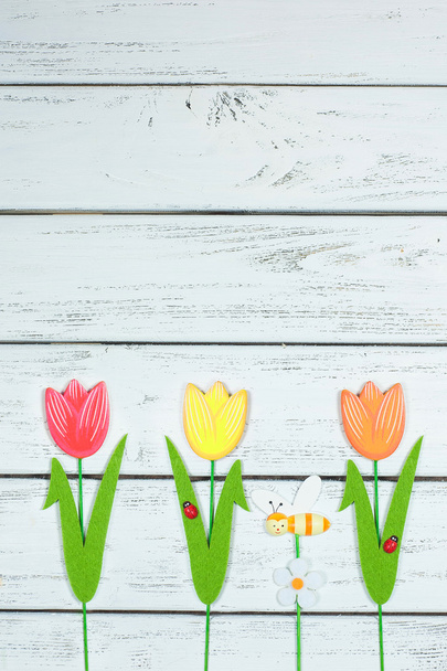 Easter composition with decor - 写真・画像