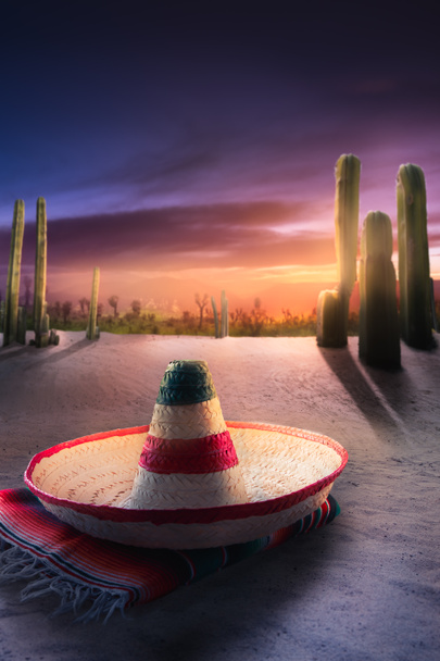 mexikanischer Hut "Sombrero"  - Foto, Bild