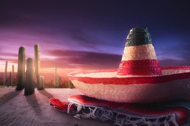 Chapeau mexicain "sombrero
"  - Photo, image