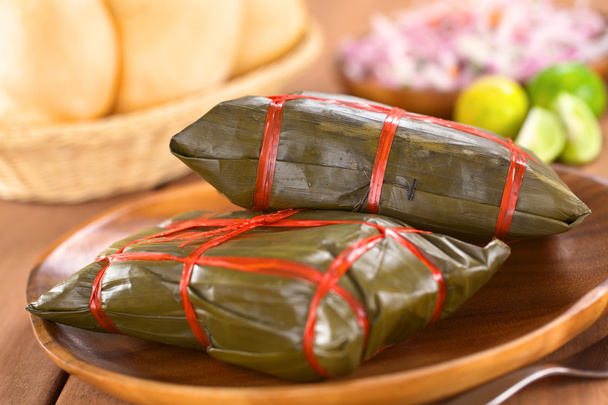 Tamales peruanos
 - Foto, Imagem