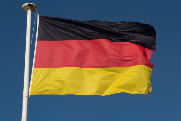 The national German flag of Germany (DE) - Photo, Image