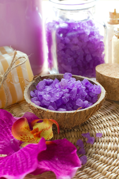 Aromatic spa set - Foto, Imagem
