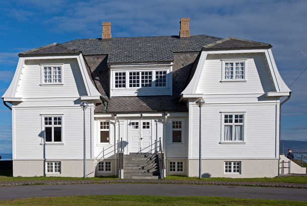Island - hofdi dům v Reykjavíku - Fotografie, Obrázek