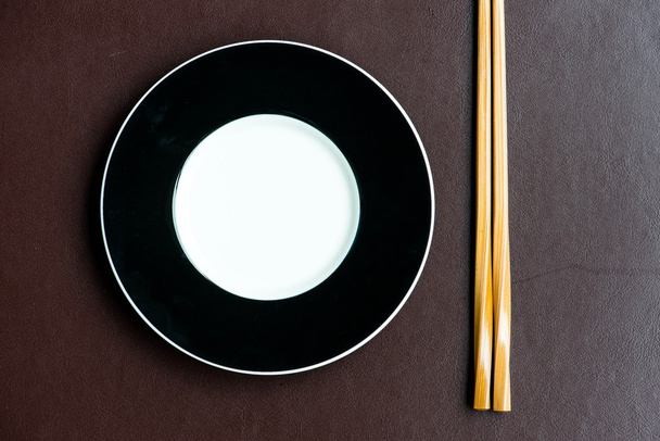 General dinner and lunch set with chop stick - Photo, Image