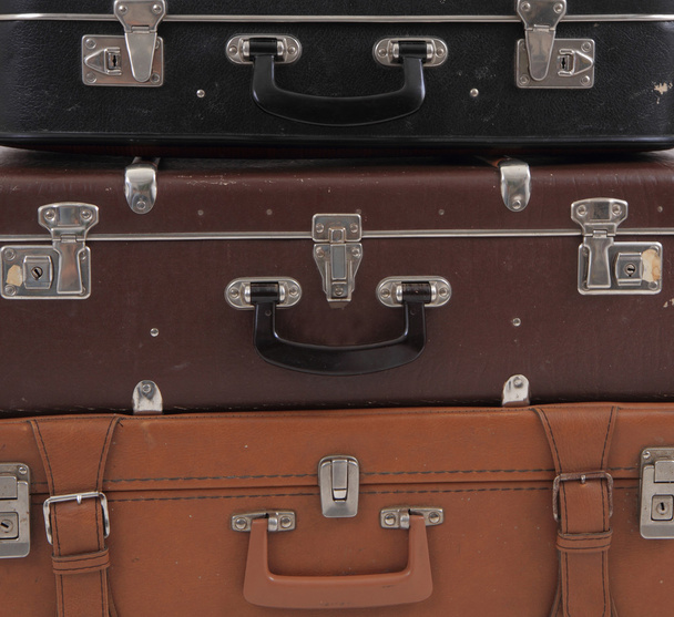 old suitcases background - Photo, Image