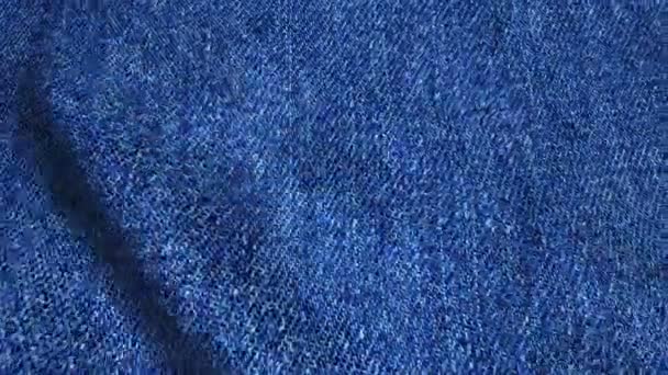 Realistische Ultra-Hd jeans doek wuiven in de wind - Video