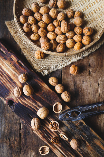 Walnuts Seeds group - Foto, Imagen