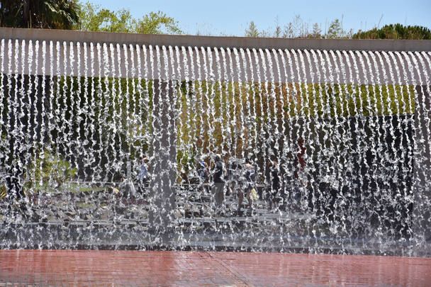 Водоспад Jardins в Лісабоні, Португалія - Фото, зображення