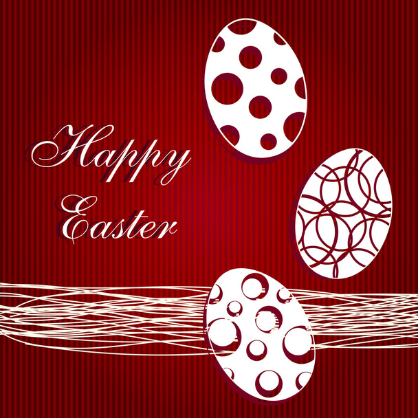 Easter card - Vecteur, image