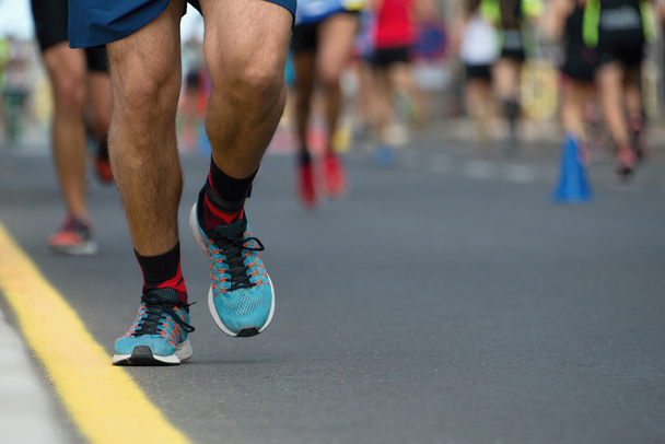 Maratonin juoksukilpailu
 - Valokuva, kuva
