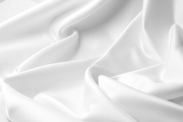 Beyaz ipek kumaş - Fotoğraf, Görsel