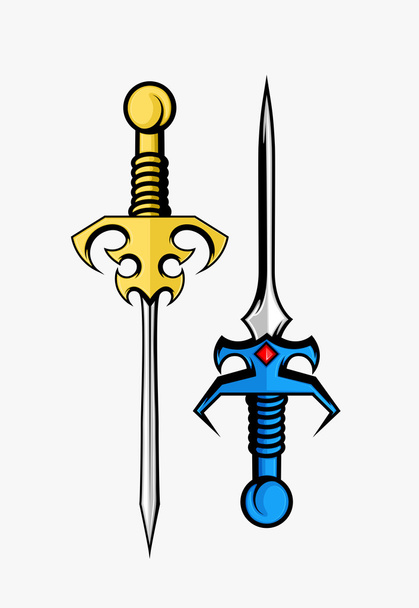 Medieval Swords Vector - Vector, Image