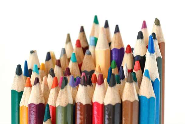 Bundle Of Colored Pencils - Photo, Image