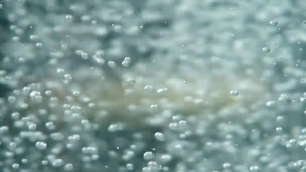 Water Bubbles Rising Up and Exploding - Materiaali, video