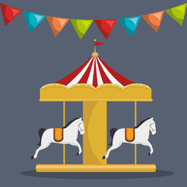 circus show design - Vector, Image