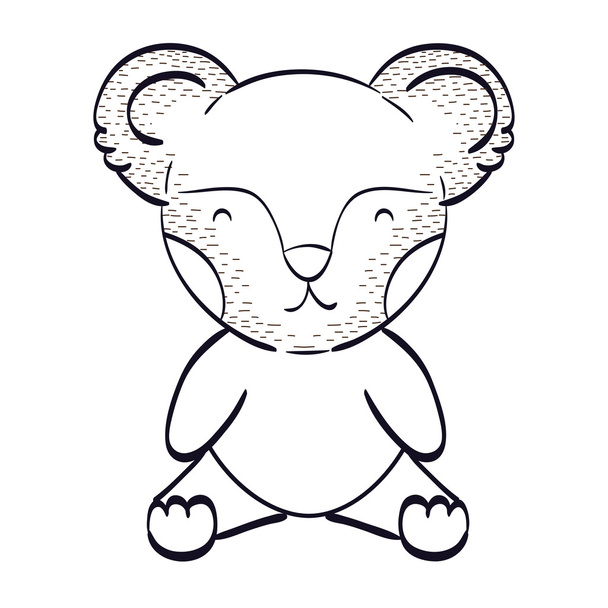 teddy bear toy - Vector, Image