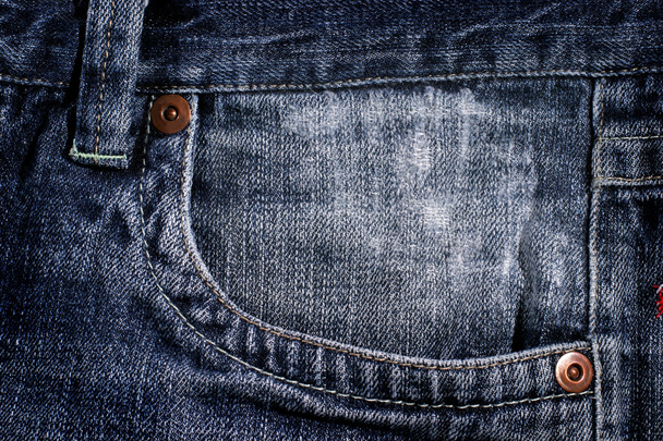 kieszeni jeansów - Zdjęcie, obraz