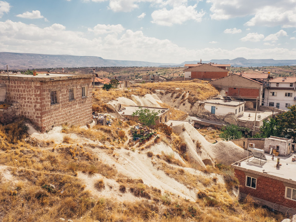 Ortahisar town in Cappadocia Turkey. - Valokuva, kuva