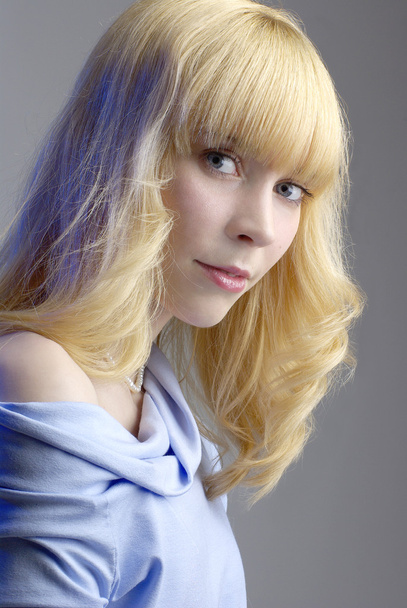 Active young beautiful blonde woman - Valokuva, kuva